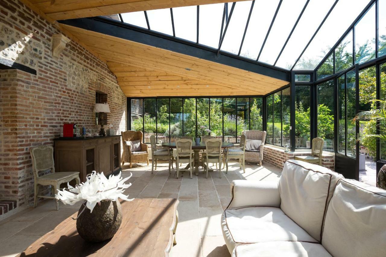 La Maison Du Parc Honfleur Exteriör bild